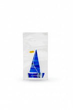 Load image into Gallery viewer, SMALL WHITE/BLUE SAILBOAT TEALIGHT HOLDER