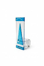 Load image into Gallery viewer, TALL BLUE SAIL TEALIGHT HOLDER