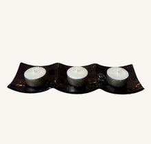 Load image into Gallery viewer, PURPLE 3 SPACE TEALIGHT HOLDER