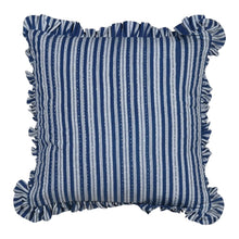 Load image into Gallery viewer, STRIPE KANTHA FRILL CUSHION
