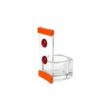 Load image into Gallery viewer, SMALL RED DOTS TEALIGHT HOLDER
