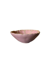 Load image into Gallery viewer, GISELA GRAHAM PINK STONEWARE FLOWER MINI BOWL

