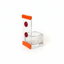 Load image into Gallery viewer, SMALL RED DOTS TEALIGHT HOLDER
