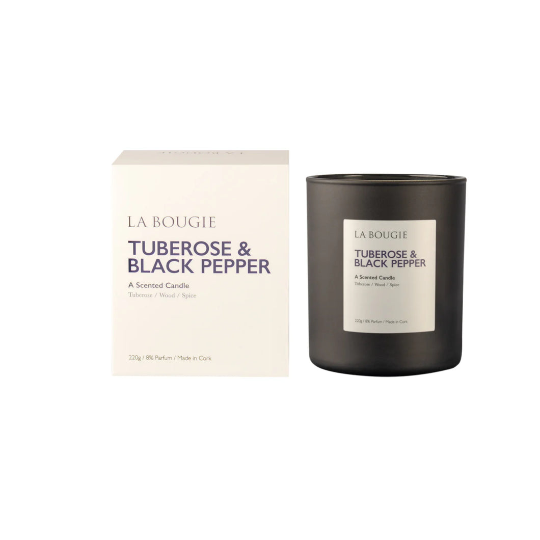 LA BOUGIE TUBEROSE & BLACK PEPPER CANDLE