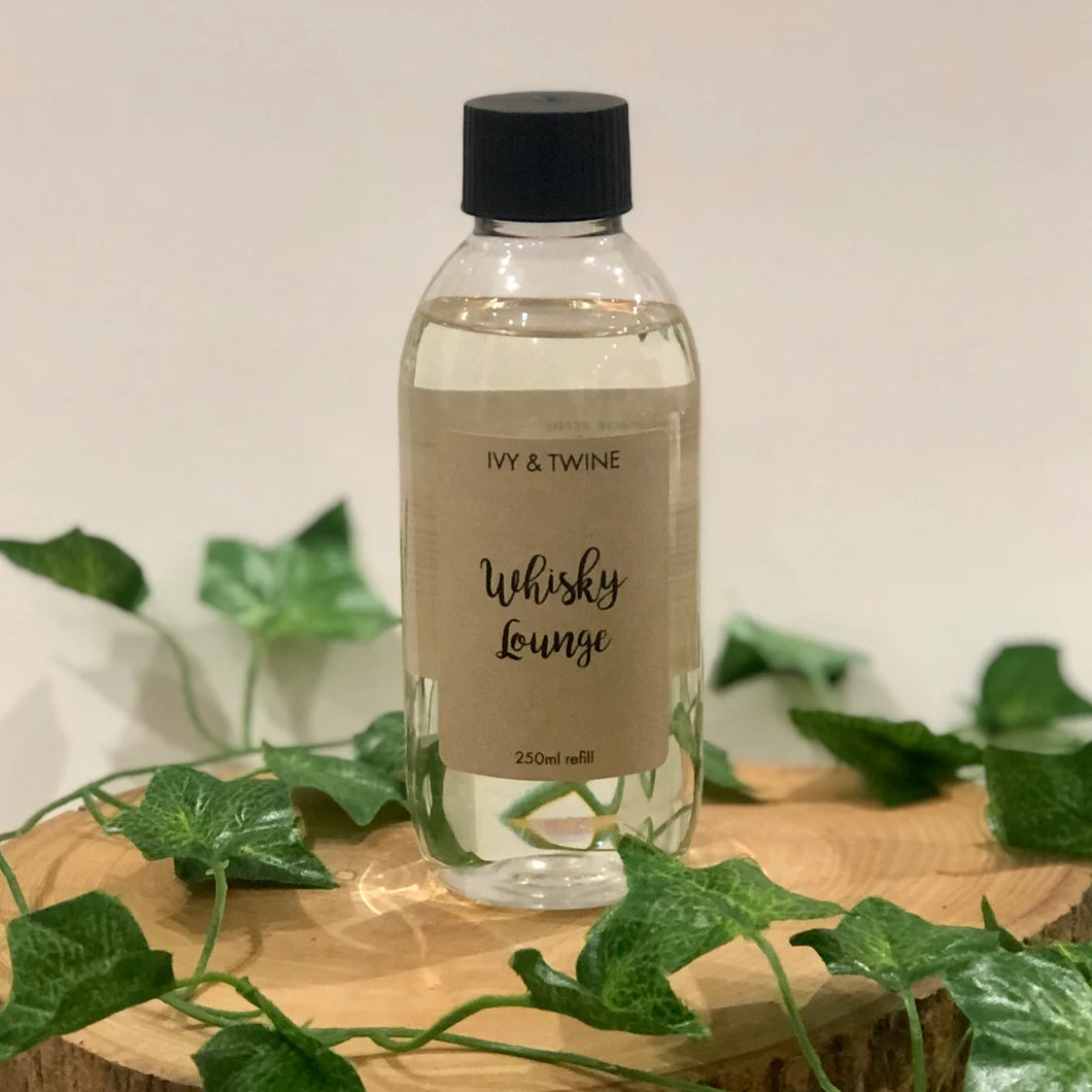 IVY & TWINE WHISKY LOUNGE DIFFUSER REFILL 250ML